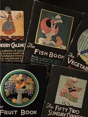 Antique 1920’s Woman’s World Cooking Publications